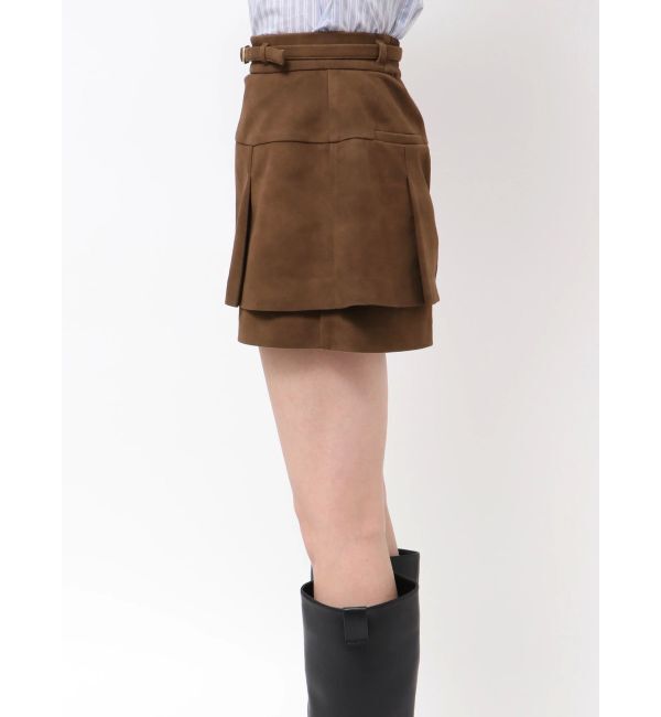 dazzlin「【セットアップ対応】レイヤードスカートパンツ」|スカート|