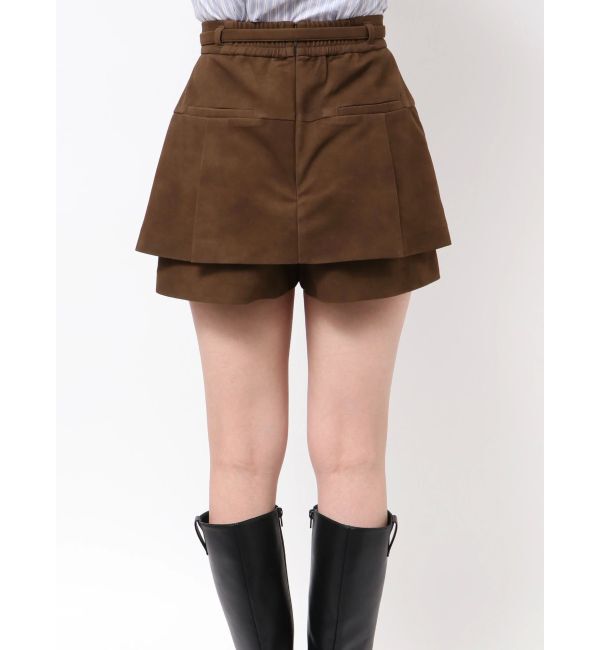 dazzlin「【セットアップ対応】レイヤードスカートパンツ」|スカート|