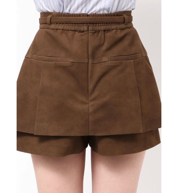 dazzlin「【セットアップ対応】レイヤードスカートパンツ」|スカート|