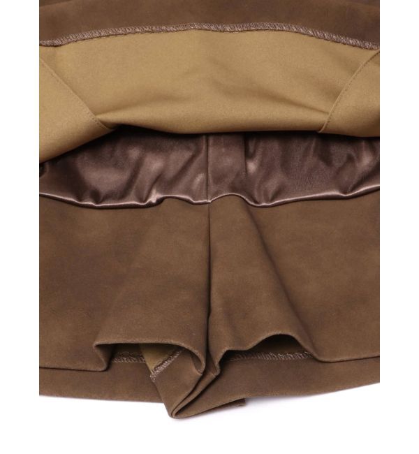 dazzlin「【セットアップ対応】レイヤードスカートパンツ」|スカート|