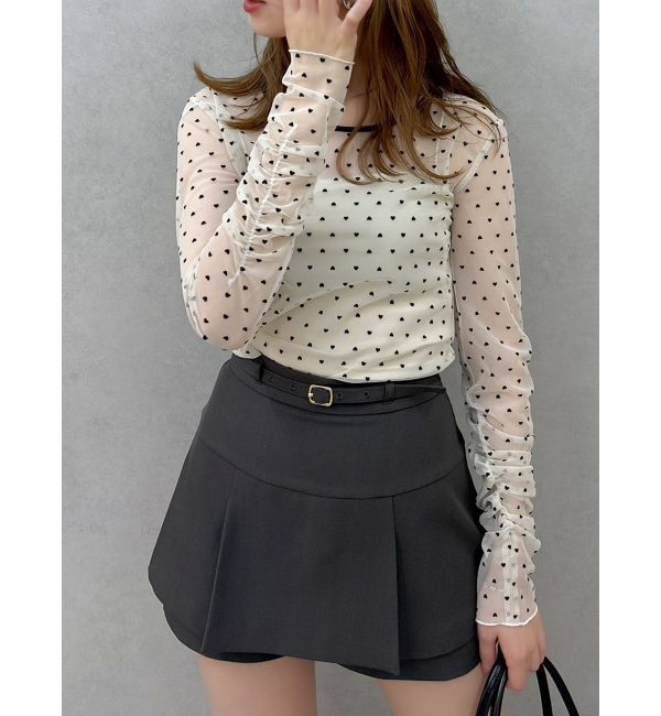 dazzlin「【セットアップ対応】レイヤードスカートパンツ」|スカート|