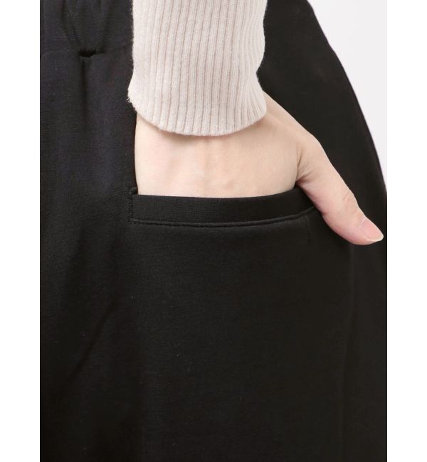 dazzlin「【吉田朱里】バレルレッグスウェットパンツ ※BLACK WEB限定カラー」|その他|