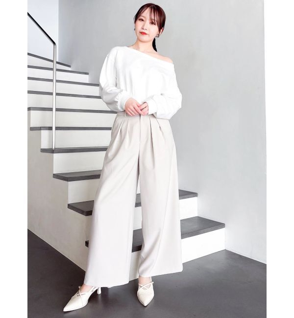 dazzlin「サイドラインスラックスパンツ」|その他|