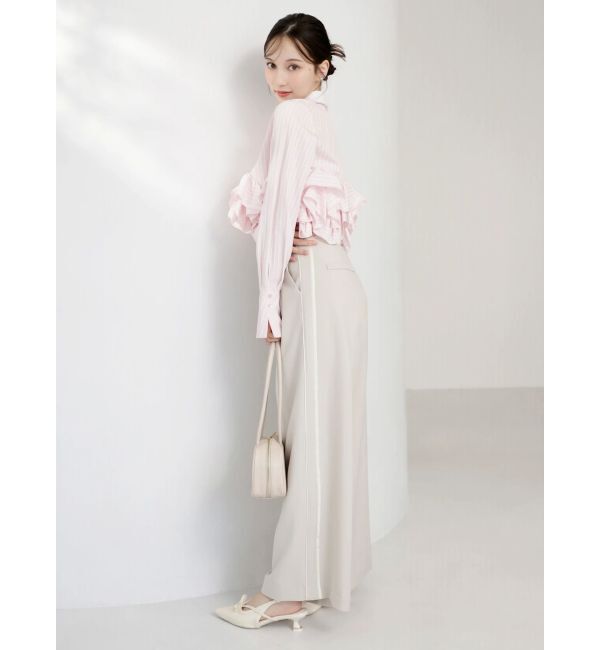 dazzlin「サイドラインスラックスパンツ」|その他|