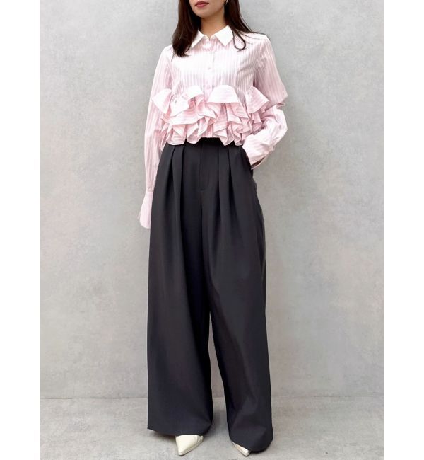 dazzlin「サイドラインスラックスパンツ」|その他|