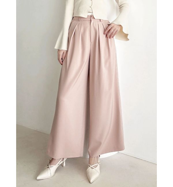 dazzlin「サイドラインスラックスパンツ」|その他|ピンク