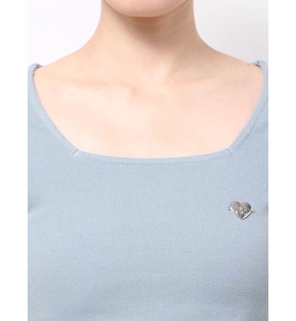 EMODA「クロスクロップフィットトップ」|Tシャツ・カットソー|