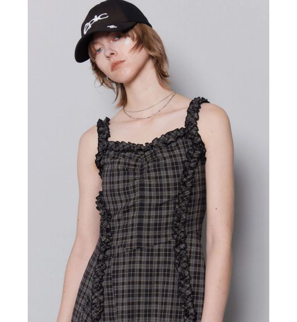 EMODA「テープフリルアシンメトリーマキシワンピース」|ワンピース|