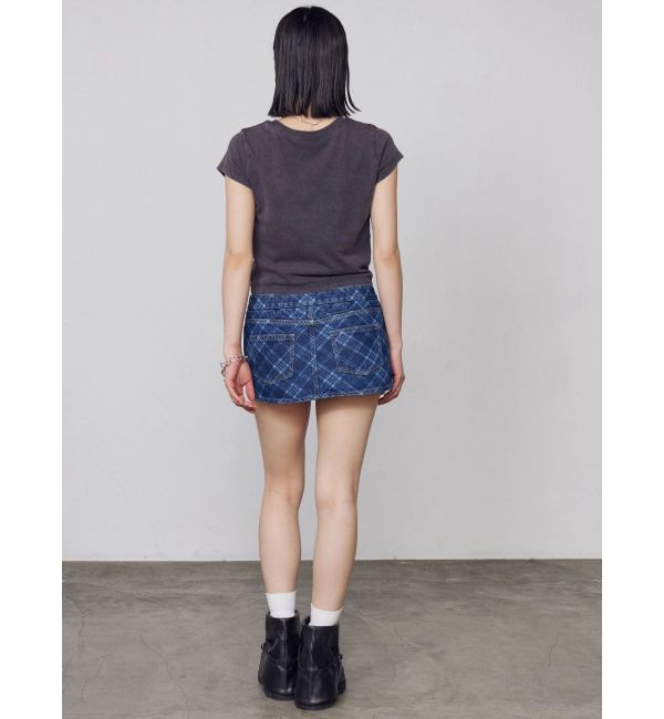 EMODA「ベルトレイヤードボクシースカート」|スカート|