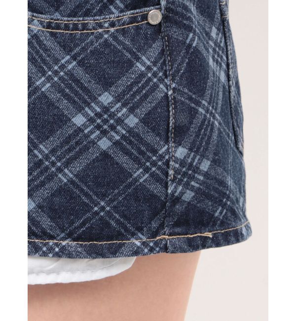 EMODA「ベルトレイヤードボクシースカート」|スカート|