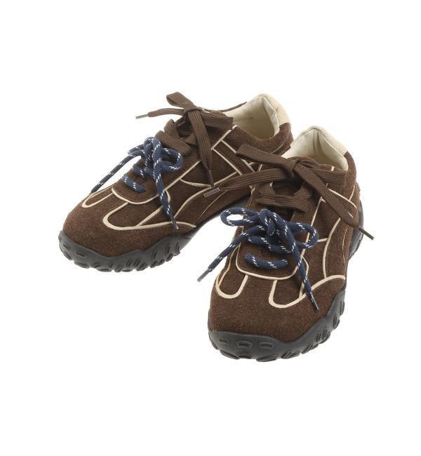 EMODA「ダブルレースアップロースニーカー」|スニーカー|