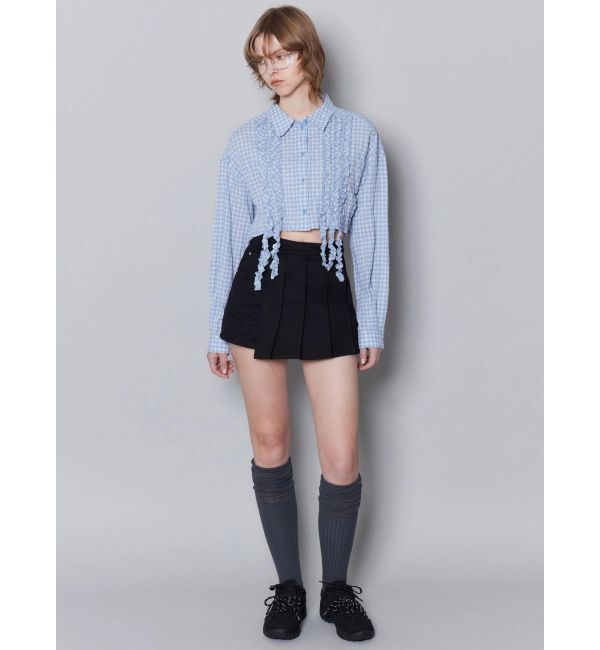 EMODA「ダブルレースアップロースニーカー」|スニーカー|