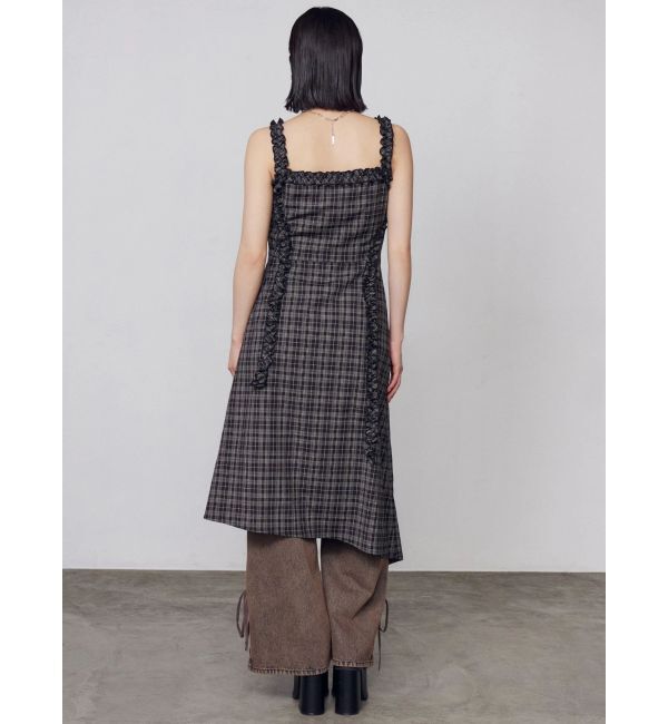 EMODA「ヘムレースアップルーズデニム」|デニム|