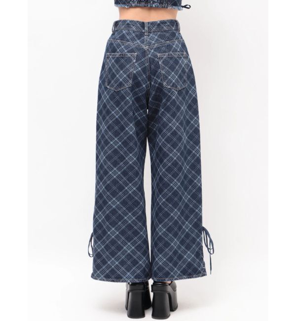 EMODA「ヘムレースアップルーズデニム」|デニム|