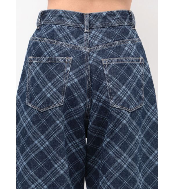 EMODA「ヘムレースアップルーズデニム」|デニム|