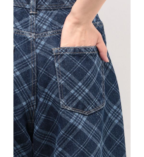 EMODA「ヘムレースアップルーズデニム」|デニム|