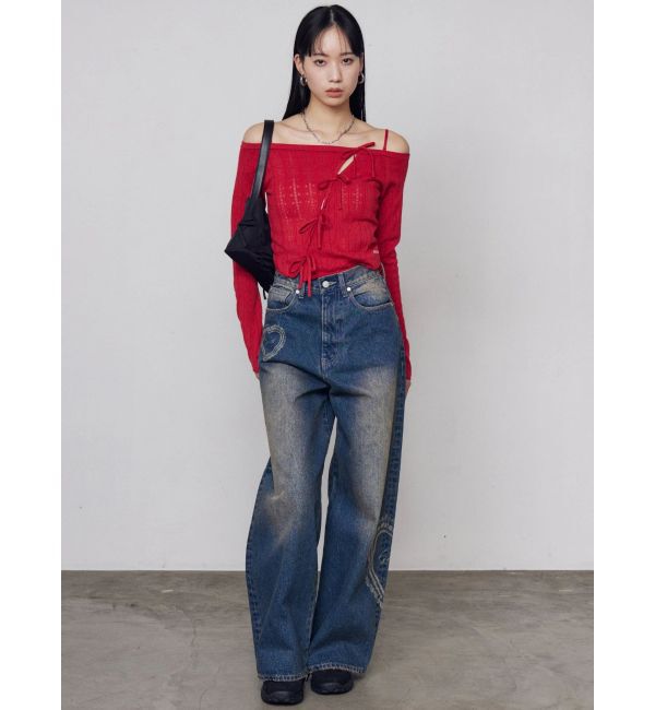 EMODA「ホールリボン2WAYニット」|ニット・セーター|