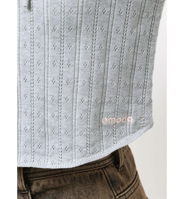 EMODA「ホールリボン2WAYニット」|ニット・セーター|