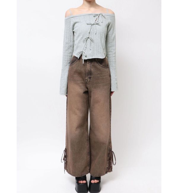 EMODA「ホールリボン2WAYニット」|ニット・セーター|