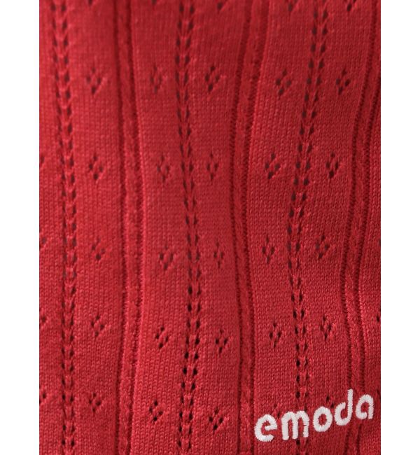 EMODA「ホールリボン2WAYニット」|ニット・セーター|