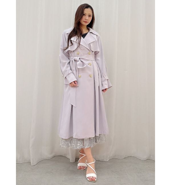 MERCURYDUO「ベーシックトレンチコート」|トレンチコート|