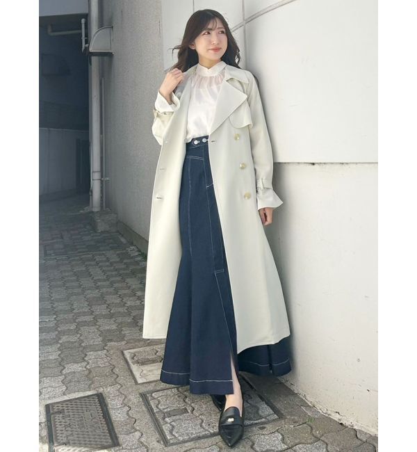 MERCURYDUO「ベーシックトレンチコート」|トレンチコート|