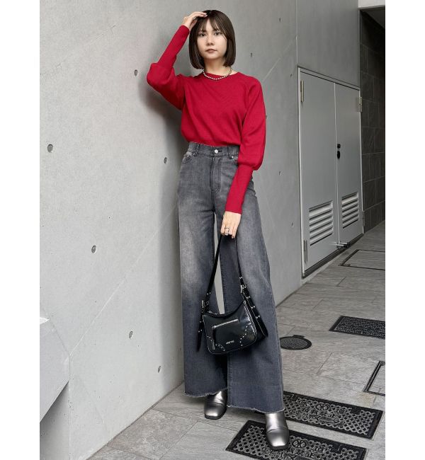 MURUA「ターンアップカットオフデニム」|デニム|