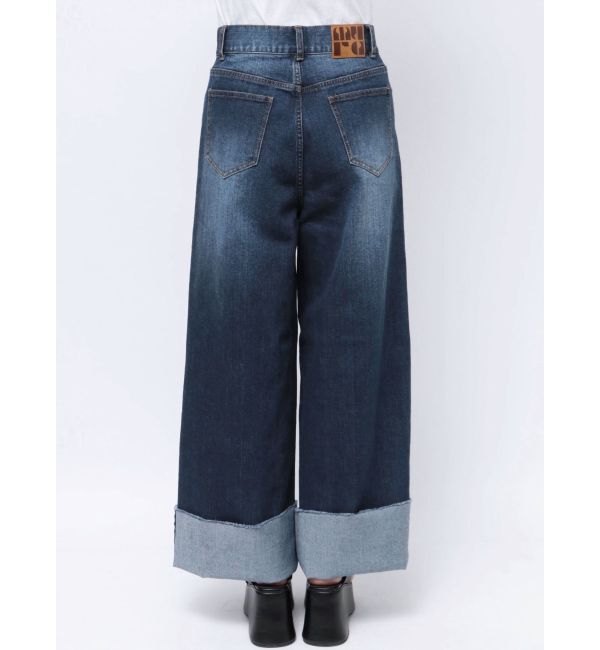 MURUA「ターンアップカットオフデニム」|デニム|