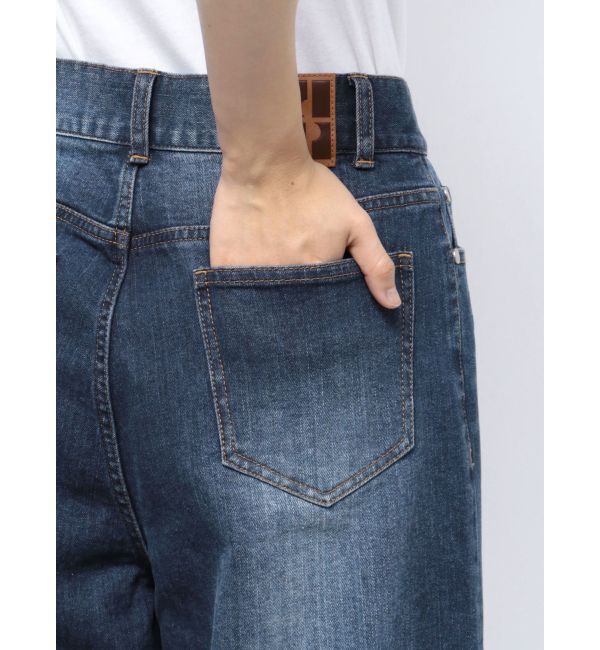 MURUA「ターンアップカットオフデニム」|デニム|