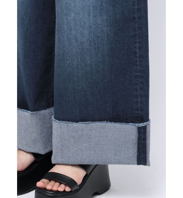 MURUA「ターンアップカットオフデニム」|デニム|
