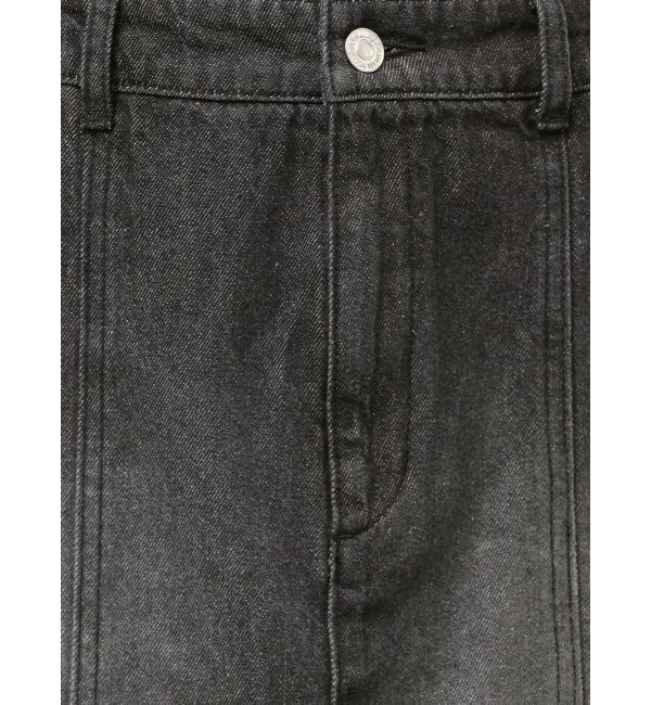 MURUA「ツイストレースアップデニムスカート」|スカート|