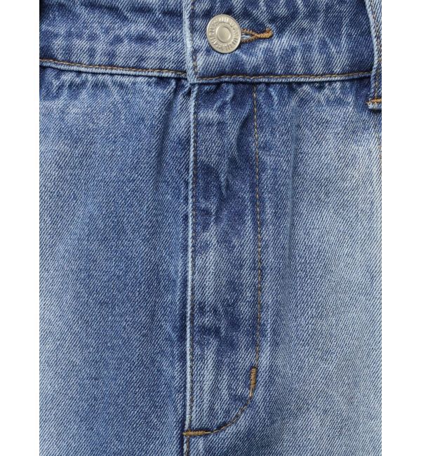 MURUA「ツイストレースアップデニムスカート」|スカート|