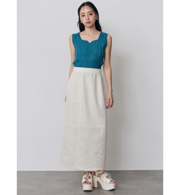 MURUA「メッシュナロースカート【セットアップ着用可】」|スカート|