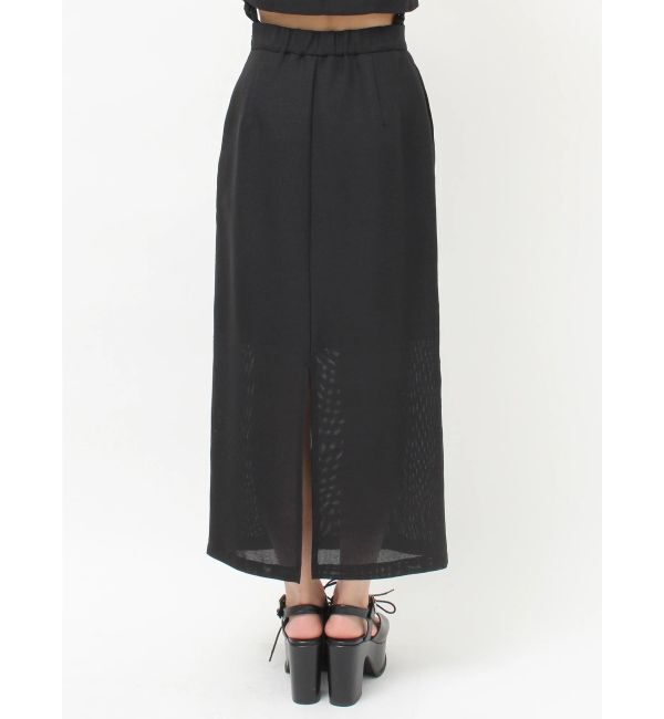 MURUA「メッシュナロースカート【セットアップ着用可】」|スカート|