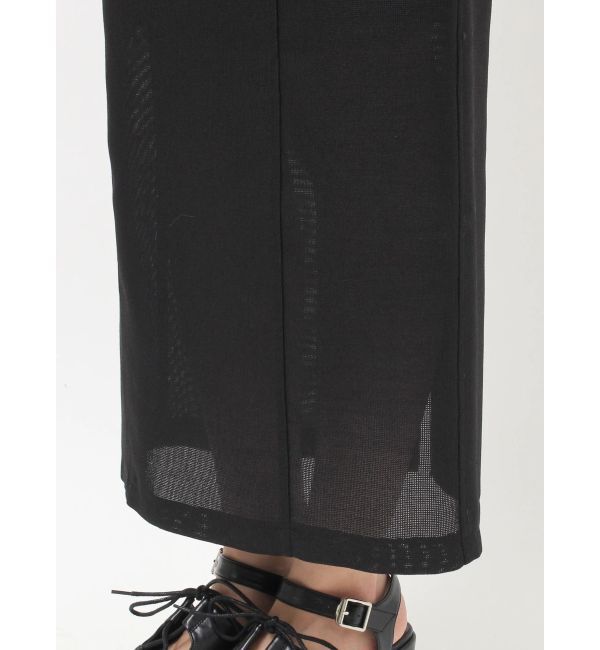 MURUA「メッシュナロースカート【セットアップ着用可】」|スカート|