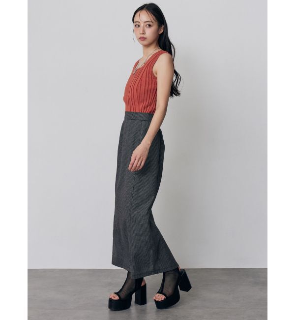 MURUA「メッシュナロースカート【セットアップ着用可】」|スカート|