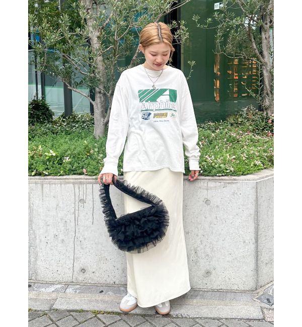 Ungrid「チュールコンビベロアショルダーバッグ」|ショルダー・メッセンジャー|