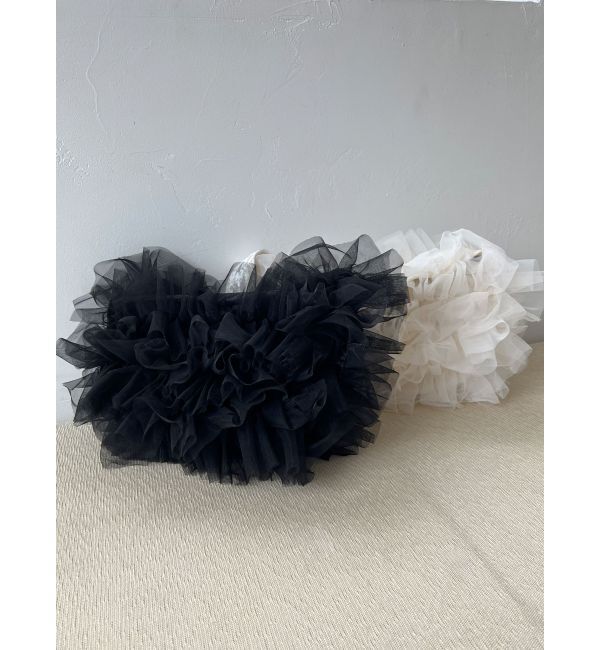 Ungrid「チュールコンビベロアショルダーバッグ」|ショルダー・メッセンジャー|