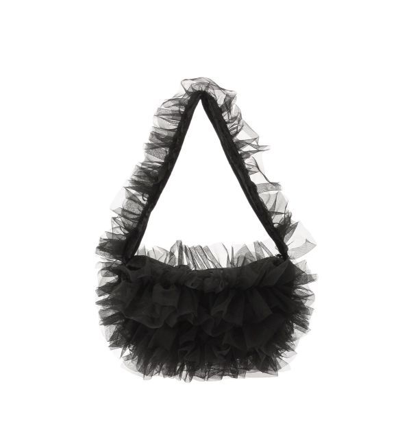 Ungrid「チュールコンビベロアショルダーバッグ」|ショルダー・メッセンジャー|