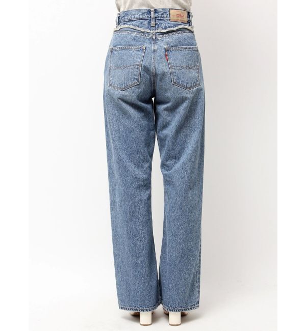 Ungrid「ウエストデザインリメイクデニム」|デニム|