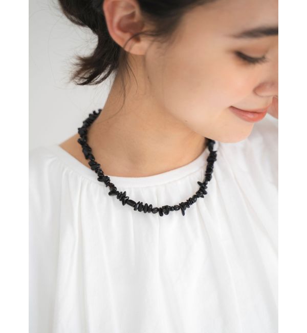 Ungrid「ストーンデザインネックレス」|ネックレス|