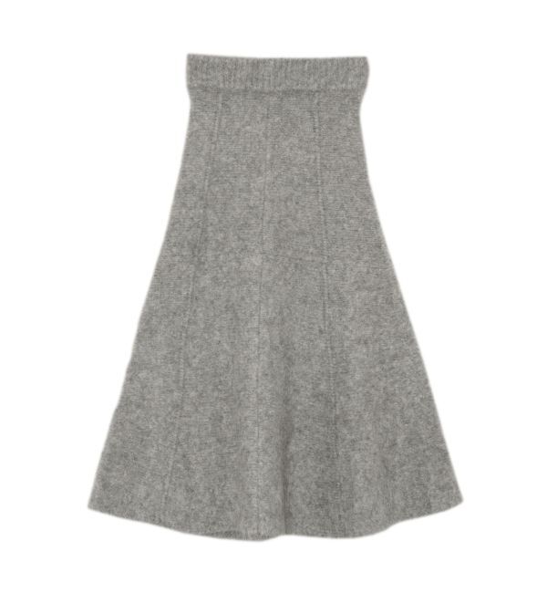 LAGUNAMOON「アルパカシャギーニットナローフレアスカート」|スカート|