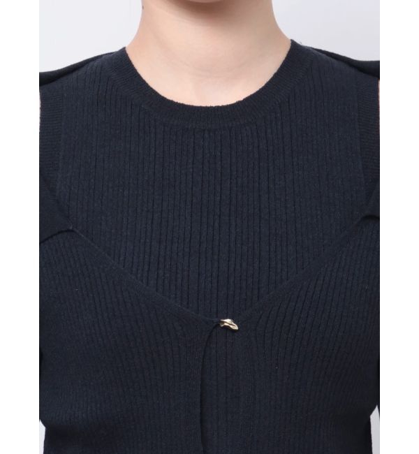 LAGUNAMOON「カラーデザインニットアンサンブル」|ニット・セーター|