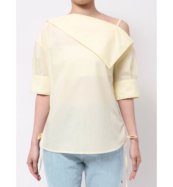 LAGUNAMOON「アシメネックデザインブラウス」|シャツ・ブラウス|