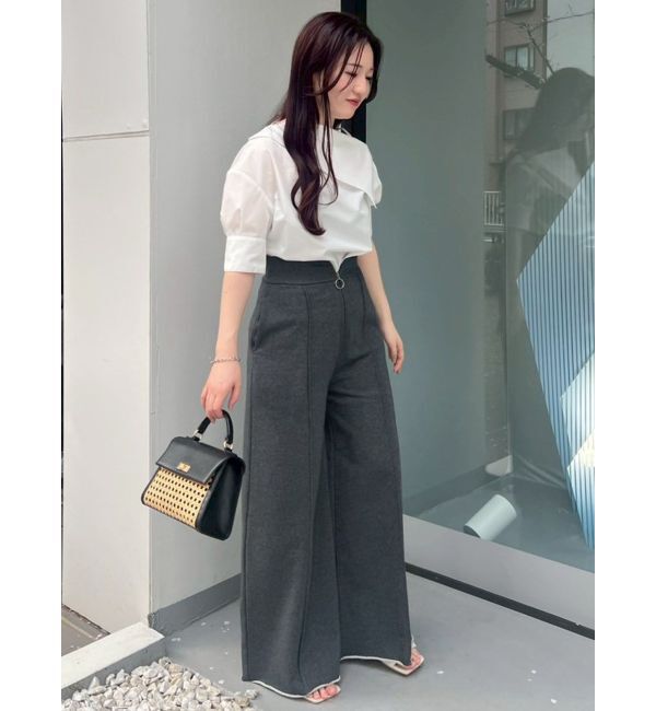 LAGUNAMOON「アシメネックデザインブラウス」|シャツ・ブラウス|