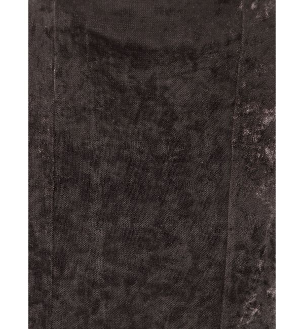 LAGUNAMOON「シアーベロアナロースカート」|スカート|