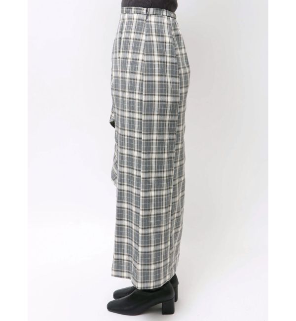 LAGUNAMOON「チェックラッフルスカート」|スカート|