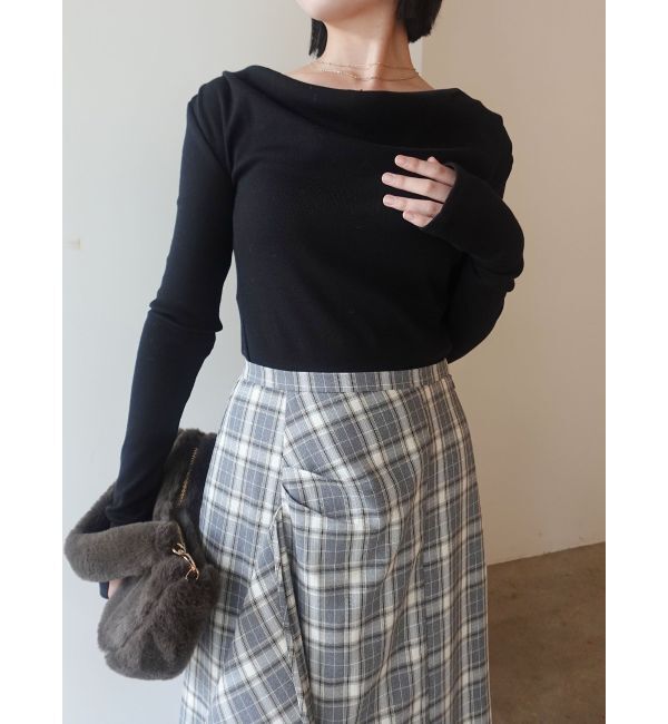 LAGUNAMOON「チェックラッフルスカート」|スカート|