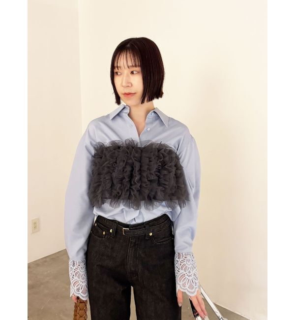 LAGUNAMOON「【ソンイさんコラボ】LADYチュールショールキャミドレス」|ドレス|