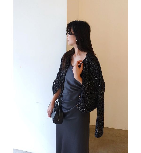 LAGUNAMOON「【ソンイさんコラボ】LADYチュールショールキャミドレス」|ドレス|